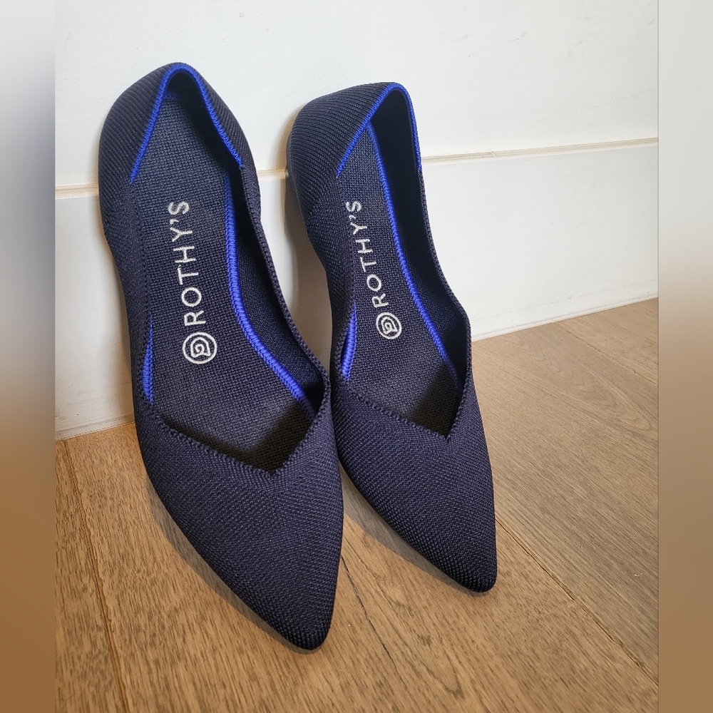 Rothy's The Point  in Maritime Navy size 8.5